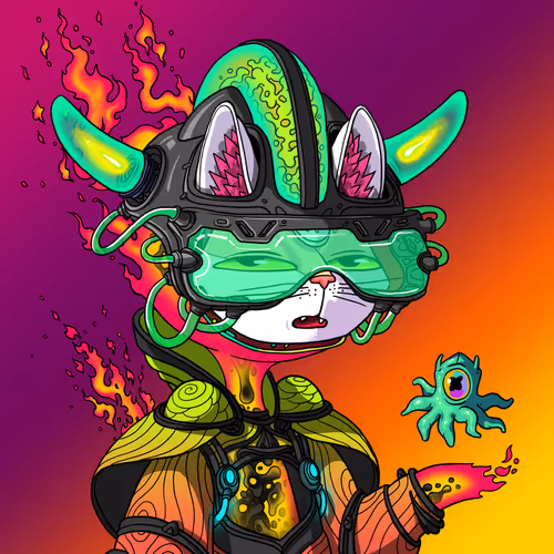Alien Cat #3587
