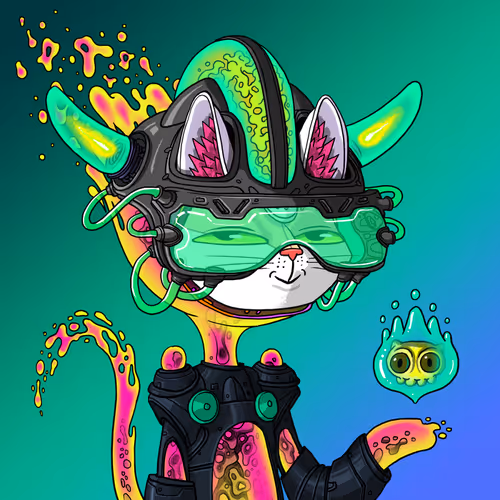 Alien Cat #7489