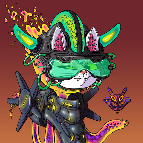 Alien Cat #6243