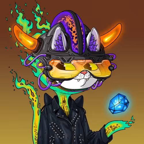 Alien Cat #1452
