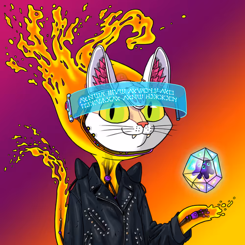Alien Cat #7797