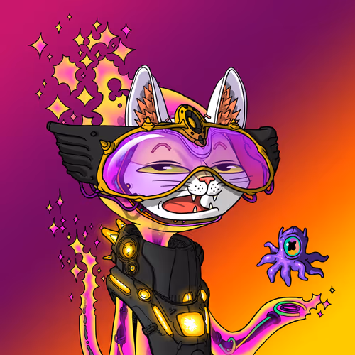 Alien Cat #1493
