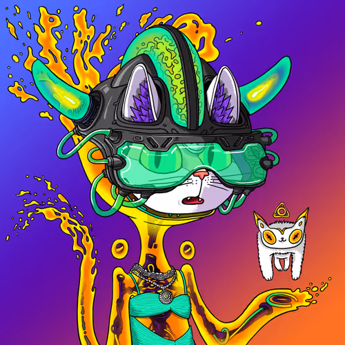 Alien Cat #5580