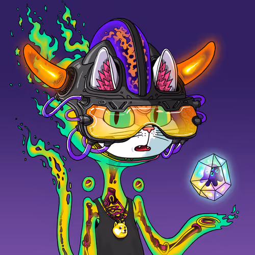 Alien Cat #8484