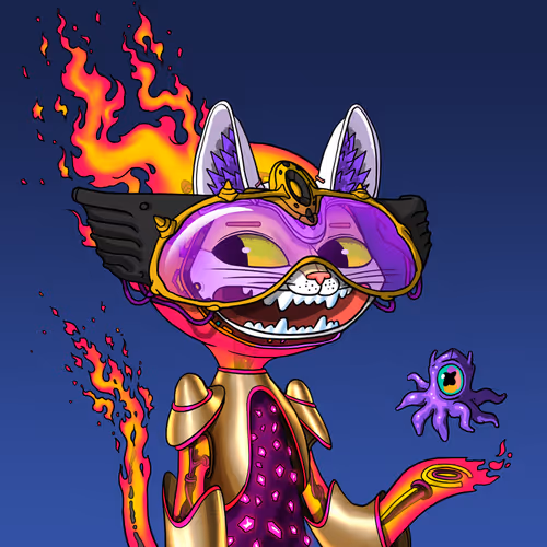 Alien Cat #9656