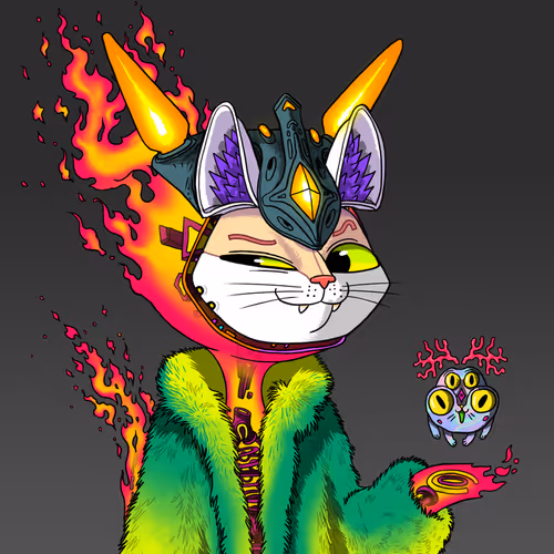 Alien Cat #3390