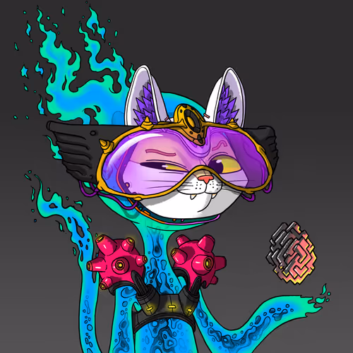 Alien Cat #667