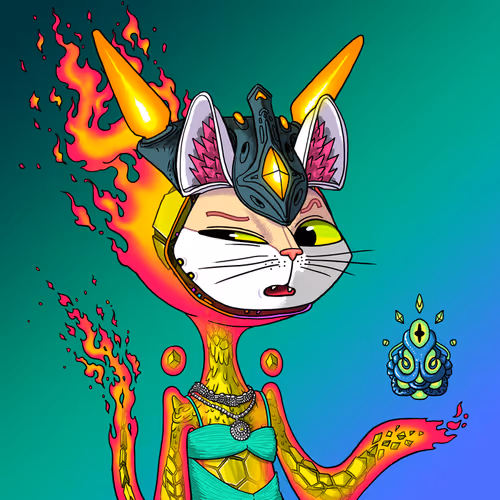 Alien Cat #1426