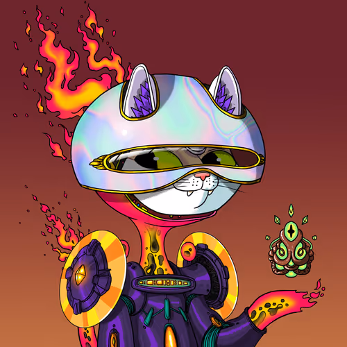 Alien Cat #10196