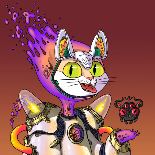 Alien Cat #10293