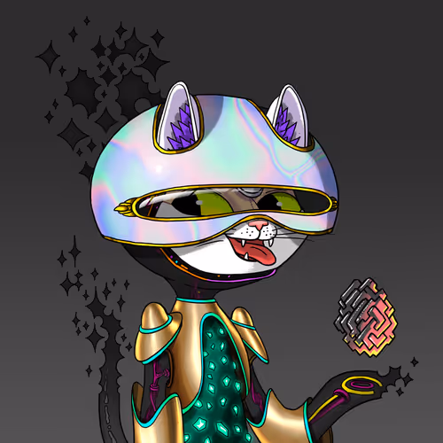 Alien Cat #8595