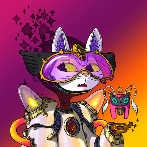 Alien Cat #2044