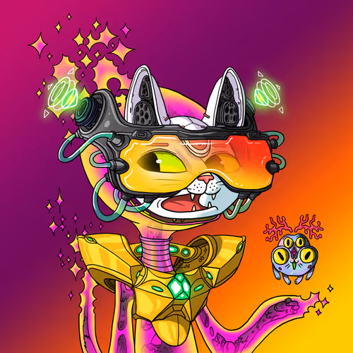 Alien Cat #9057