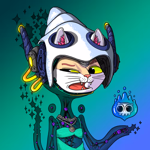 Alien Cat #9597