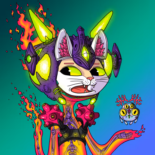 Alien Cat #9600
