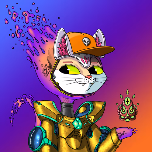 Alien Cat #9772