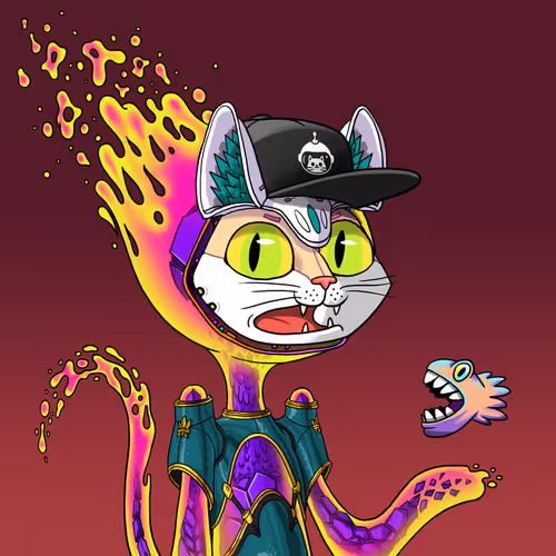Alien Cat #7289