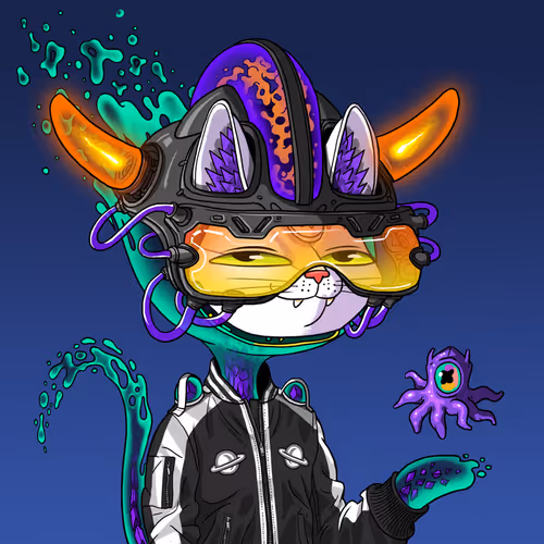 Alien Cat #7735
