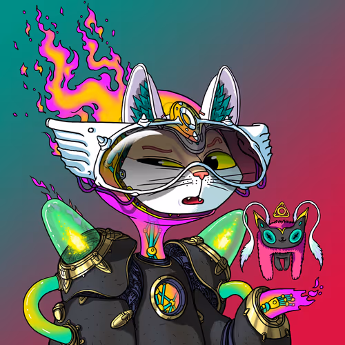 Alien Cat #6951