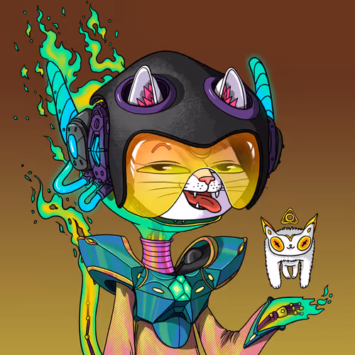 Alien Cat #895