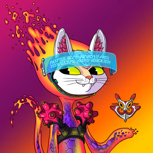 Alien Cat #735