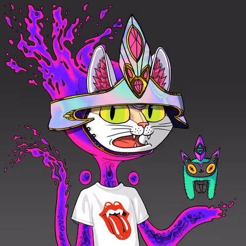Alien Cat #8764
