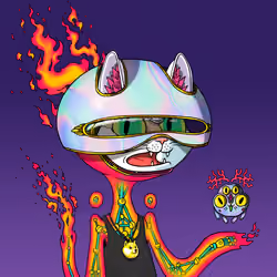 Alien Cat #7141