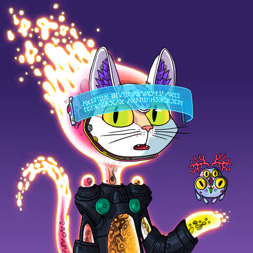 Alien Cat #2560