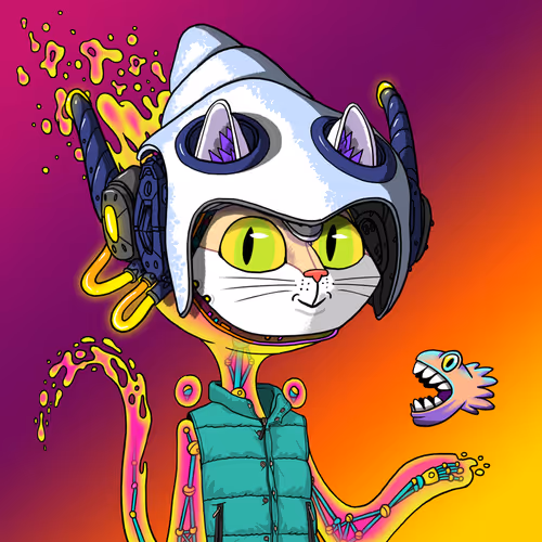 Alien Cat #9564