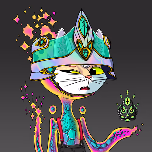 Alien Cat #9182