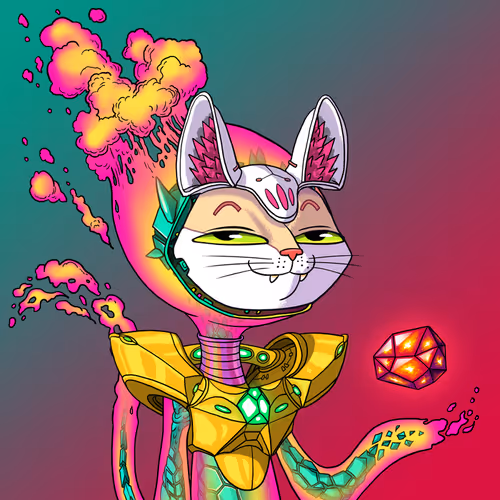 Alien Cat #9881