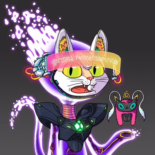 Alien Cat #7370