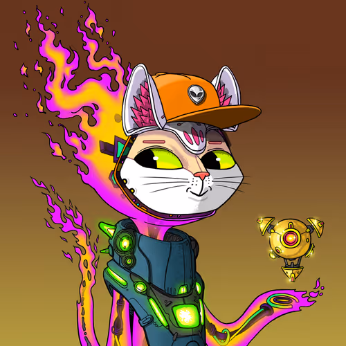Alien Cat #10207