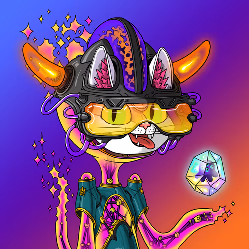 Alien Cat #2548