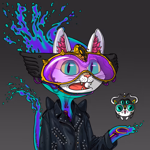 Alien Cat #1482