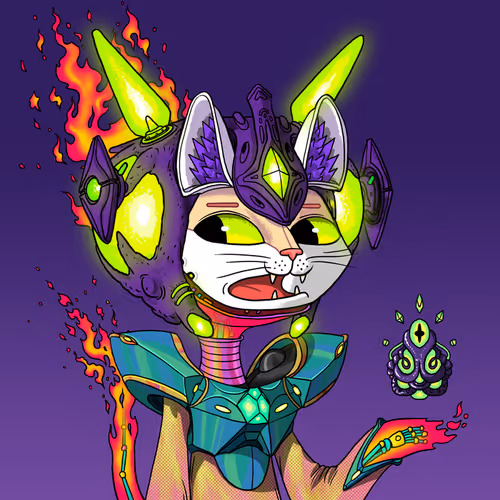 Alien Cat #6481