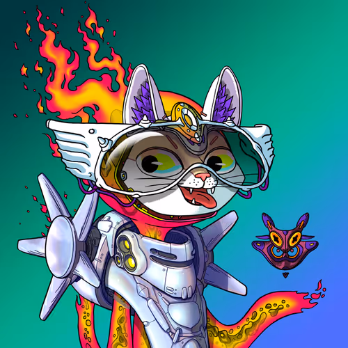 Alien Cat #4356