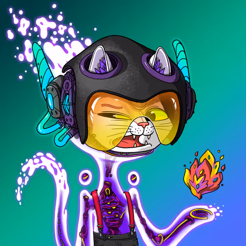 Alien Cat #7477
