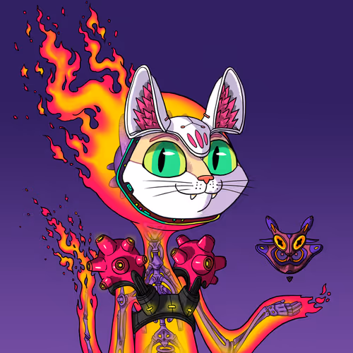 Alien Cat #5573
