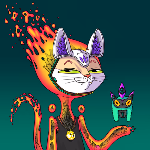 Alien Cat #1849