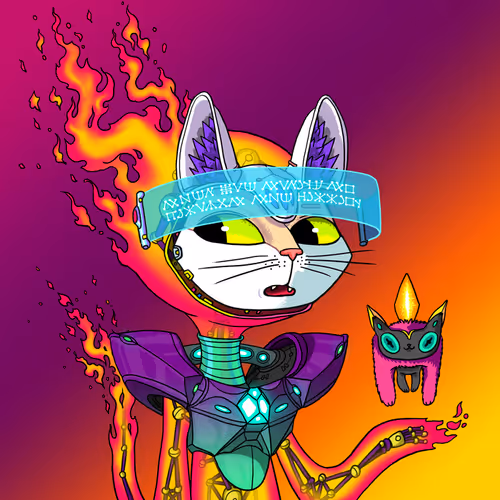 Alien Cat #3035