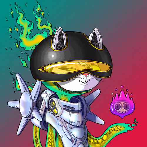 Alien Cat #8984