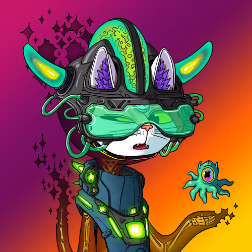 Alien Cat #5496