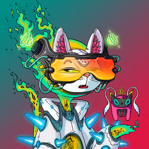 Alien Cat #3454