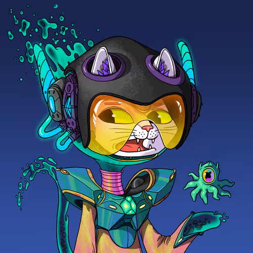 Alien Cat #7488