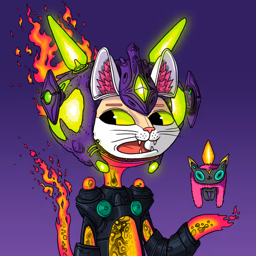 Alien Cat #8146