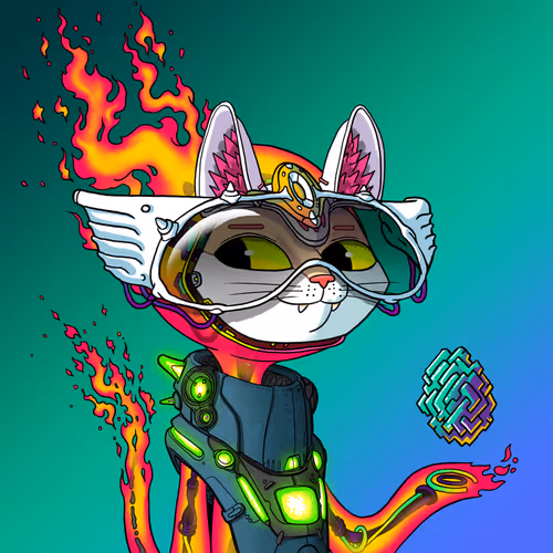 Alien Cat #6496