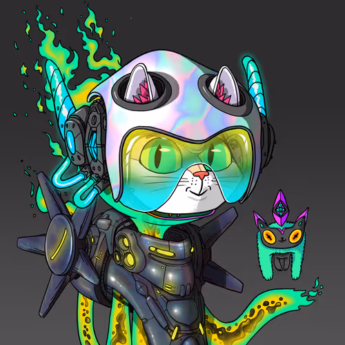Alien Cat #1812