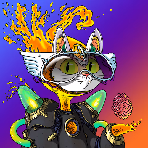 Alien Cat #1064