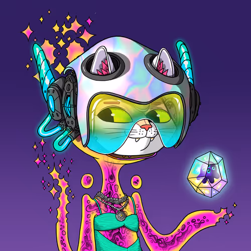 Alien Cat #9666